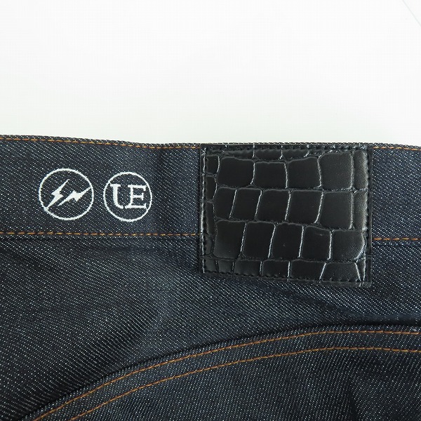実際に弊社で買取させて頂いたuniform experiment/ユニフォームエクスペリメント/リジッドデニムテーパードパンツ UE-232005/2の画像 5枚目