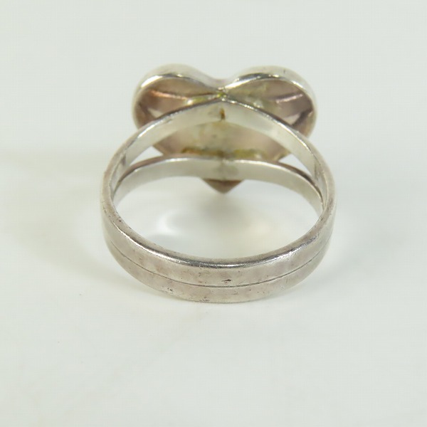 実際に弊社で買取させて頂いた(1)HOLLYWOOD RANCH MARKET/ハリウッドランチマーケット リング ハート  21号の画像 3枚目