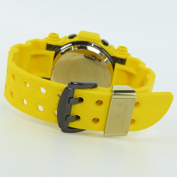 実際に弊社で買取させて頂いたG-SHOCK/Gショック 30周年 FROGMAN/フロッグマン ライトニングイエロー GF-8230E-9JRの画像 2枚目
