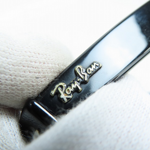 実際に弊社で買取させて頂いたRay-Ban/レイバン B&L/ボシュロム社製 WAYFARER MAX/ウェイファーラーマックス サングラス/アイウェア ブラックの画像 7枚目