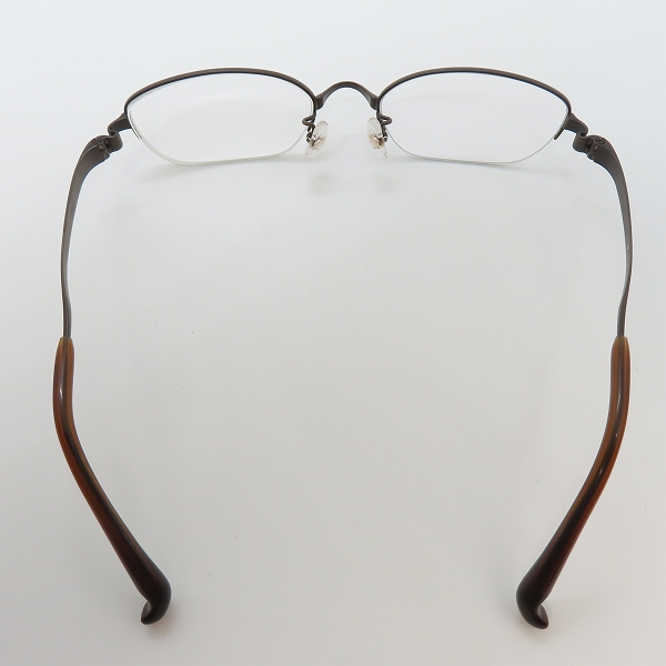 実際に弊社で買取させて頂いた999.9/フォーナインズ チタン メガネフレーム/アイウェア 度入り S-246Tの画像 3枚目