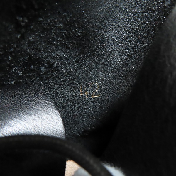 実際に弊社で買取させて頂いたTRIPPEN/トリッペン 3ホール/レースアップ レザーシューズ 42の画像 5枚目