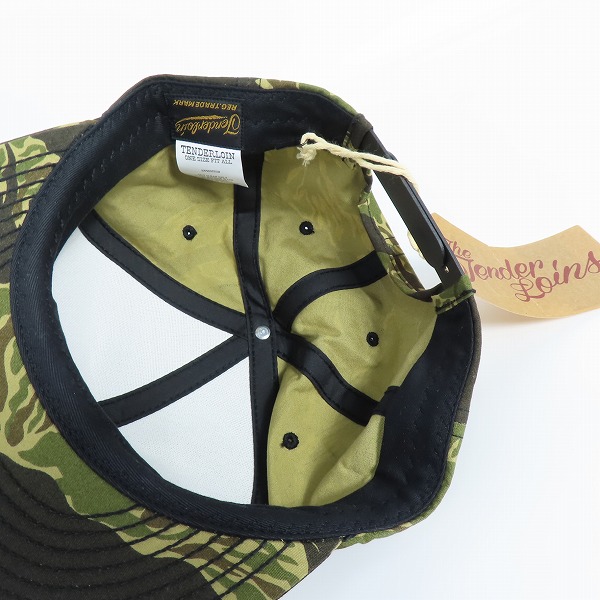 実際に弊社で買取させて頂いた(1)TENDERLOIN/テンダーロイン TRUCKER CAP BB カモ トラッカーキャップの画像 5枚目