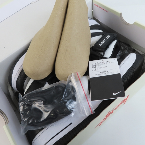 実際に弊社で買取させて頂いたNIKE×STUSSY/ナイキ×ステューシー AIR FORCE 1 '07 MID SP/エアフォース1 ミッド DJ7840-002/27の画像 8枚目