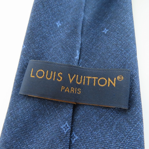 実際に弊社で買取させて頂いた【JPタグ】LOUIS VUITTON/ルイヴィトン モノグラム総柄 シルクネクタイ M70203の画像 1枚目