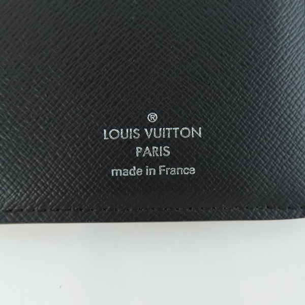 実際に弊社で買取させて頂いたLOUIS VUITTON/ルイヴィトン ポルトフォイユ ブラザ ダミエ グラフィット 二つ折り 長財布 N62665の画像 5枚目