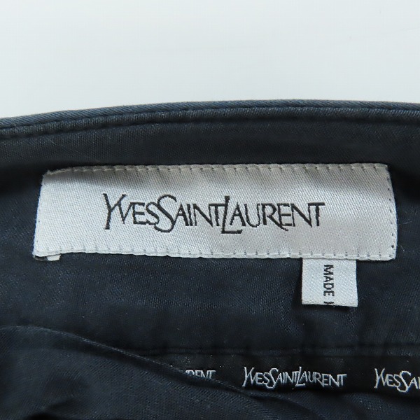 実際に弊社で買取させて頂いたYSL/YVES SAINT LAURENT/イヴサンローラン スラックパンツ 262845の画像 2枚目