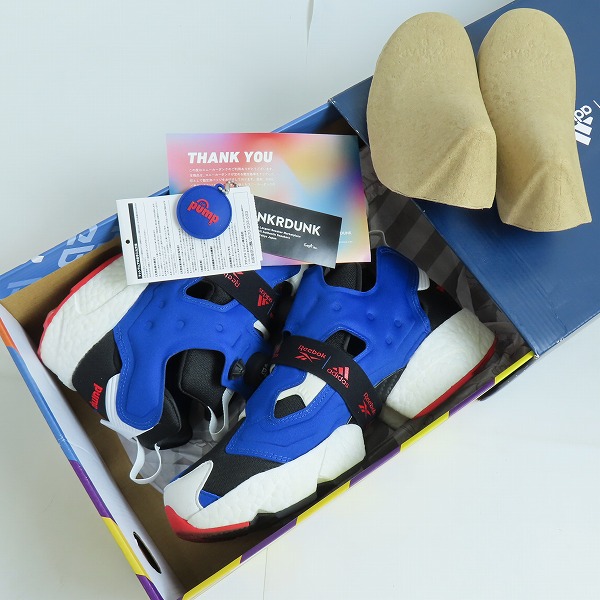 実際に弊社で買取させて頂いたReebok×adidas/リーボック×アディダス INSTAPUMP FURY BOOST TRICOLOR/インスタポンプフューリー FY8776/26.5の画像 8枚目