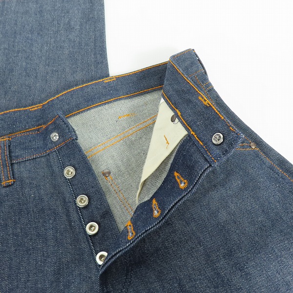 実際に弊社で買取させて頂いた【未使用】Wrangler/ラングラー E1002-00 lot.11MW/3104 ビンテージ復刻 13-3/4oz デニムパンツ W32L34の画像 4枚目
