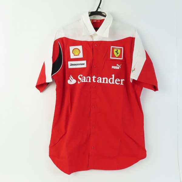 実際に弊社で買取させて頂いた【未使用】puma/プーマ SUPER FORMULA SFチーム 半袖シャツ/L