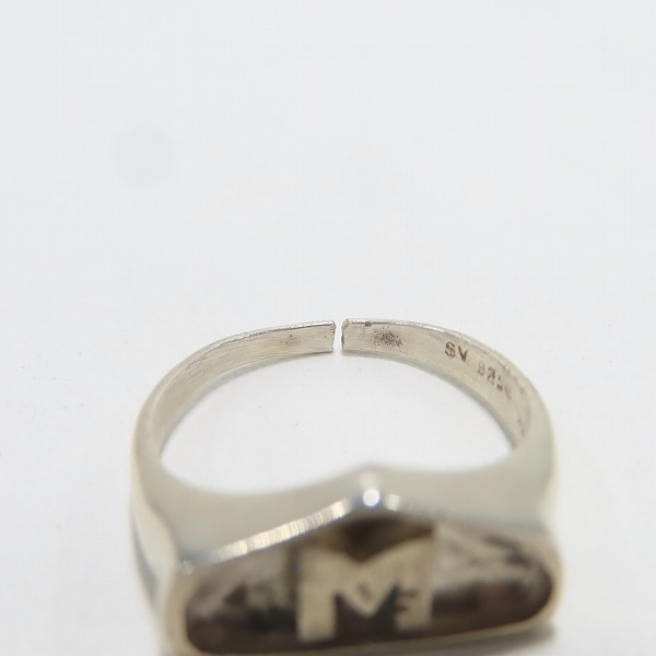 実際に弊社で買取させて頂いたHOLLYWOOD RANCH MARKET/ハリウッドランチマーケット イニシャルリング 14-14.5号の画像 6枚目