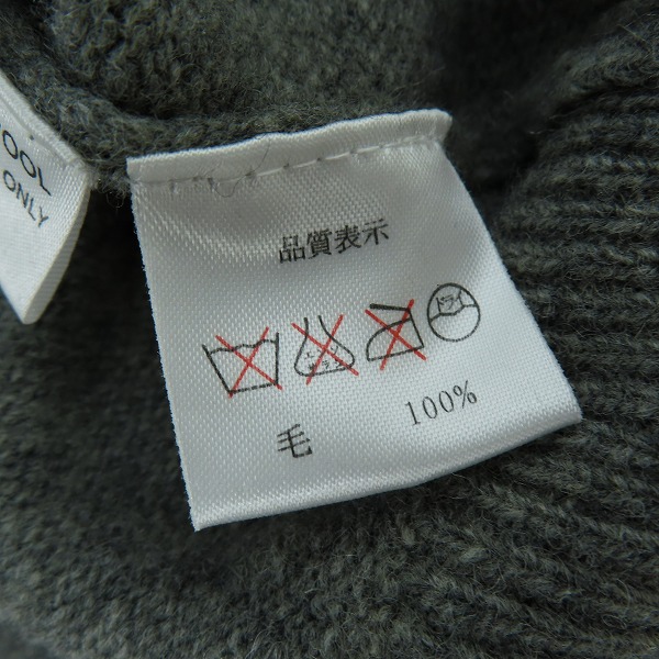 実際に弊社で買取させて頂いたYves Saint-Laurent pour homme/YSL/イブサンローラン ウールニット/Mの画像 3枚目