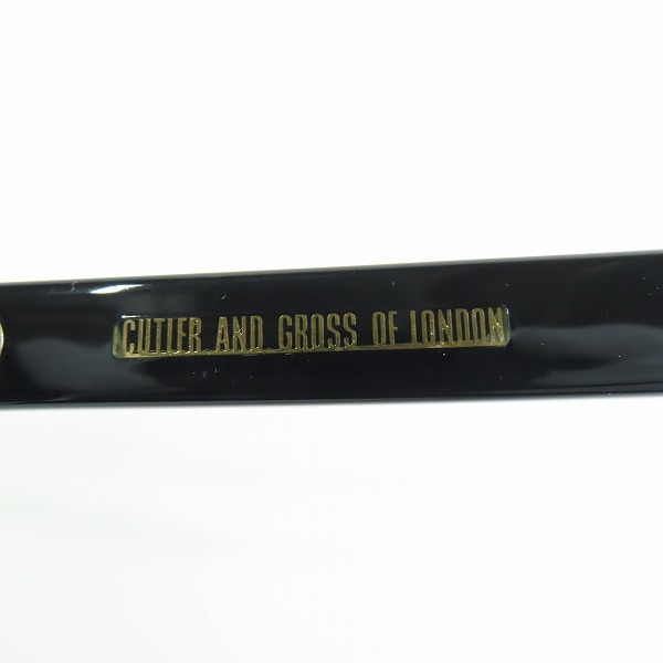 実際に弊社で買取させて頂いたCUTLER AND GROSS/カトラーアンドグロス ラウンド サングラス/アイウェア M:0736の画像 6枚目