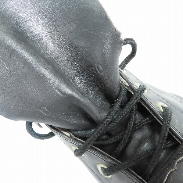 実際に弊社で買取させて頂いたRED WING/レッドウィング 新四角犬タグ 黒 8165 10Dの画像 5枚目