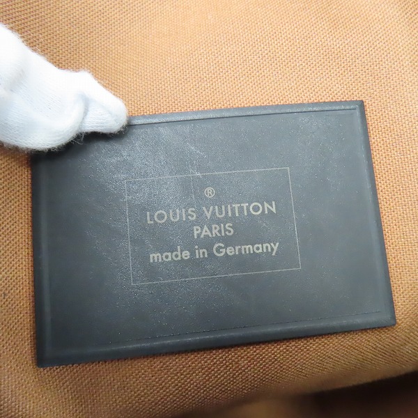 実際に弊社で買取させて頂いた【難あり】LOUIS VUITTON/ルイヴィトン モノグラム ウォータープルーフ キーポル･バンドリエール55 ボストンバッグ M41411の画像 6枚目