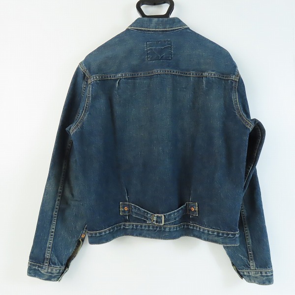 実際に弊社で買取させて頂いたLevi's/リーバイス 506XX 日本製 復刻 BIG E/ボタン裏刻印J02 1st タイプデニムジャケット/71506XX/40の画像 1枚目