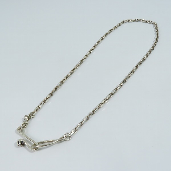 実際に弊社で買取させて頂いたSTOP LIGHT/ストップライト スカルフック付きネックレスチェーンの画像 5枚目