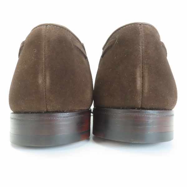 実際に弊社で買取させて頂いたCROCKETT&JONES/クロケットアンドジョーンズ CAVENDISH3/キャベンディッシュ3 タッセルローファー スウェード 26212/7Eの画像 1枚目