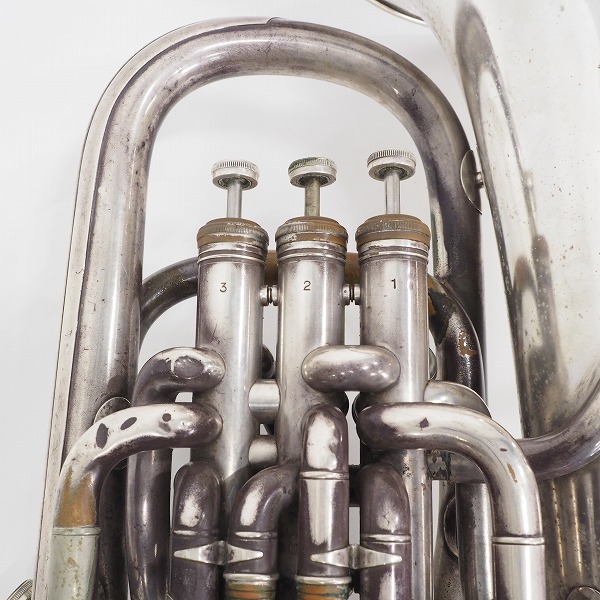 実際に弊社で買取させて頂いた★【ジャンク】BOOSEY＆HAWKES/ブージー&ホークス ユーフォニアム ハードケース付の画像 5枚目