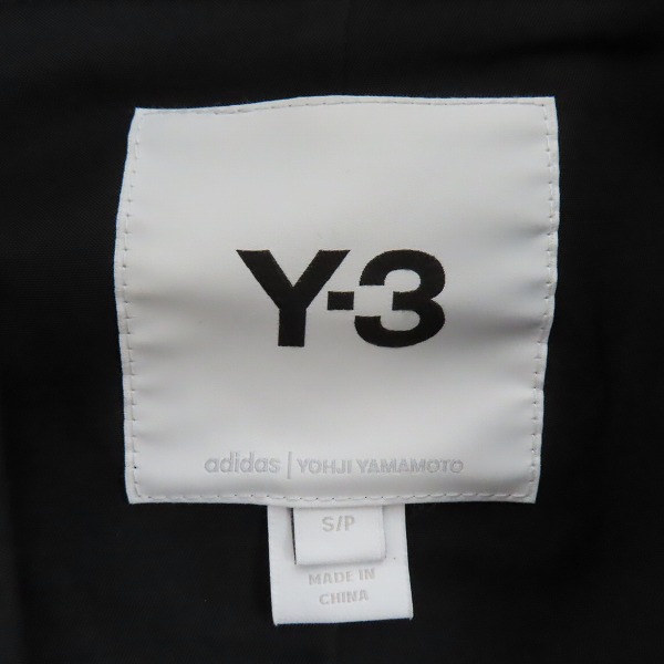 実際に弊社で買取させて頂いたY-3/ワイスリー adidas×Yohji Yamamoto/アディダス×ヨウジヤマモト コート HG6068/Sの画像 3枚目