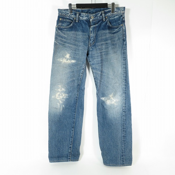 実際に弊社で買取させて頂いたTENDERLOIN/テンダーロイン K7 デニムパンツ/ジーンズ リペア加工 34