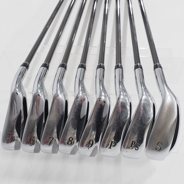 実際に弊社で買取させて頂いたブリヂストン TOUR STAGE/ツアーステージ PHYZ/ファイズ アイアン #5～9,P,P/S,Sw 8本セット PZ-5011 FLEX:Rの画像 1枚目