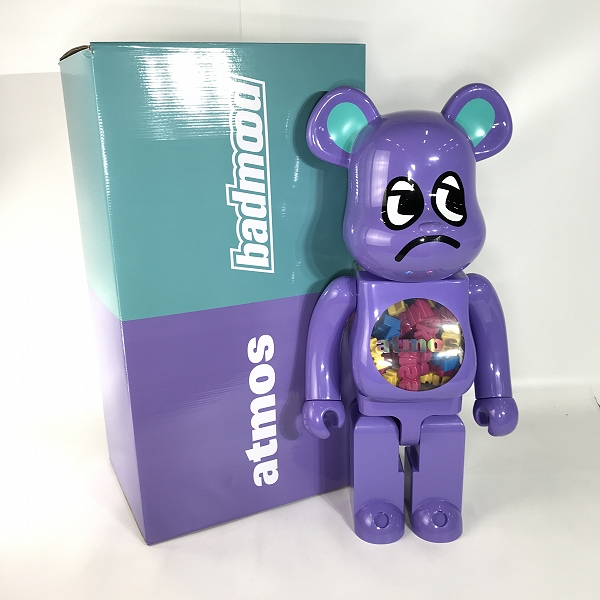 実際に弊社で買取させて頂いたMEDICOM TOY × atmos × BADMOOD/メディコムトイ×アトモス ×バッドムード BE@RBRICK/ベアブリック コレクション 1000%