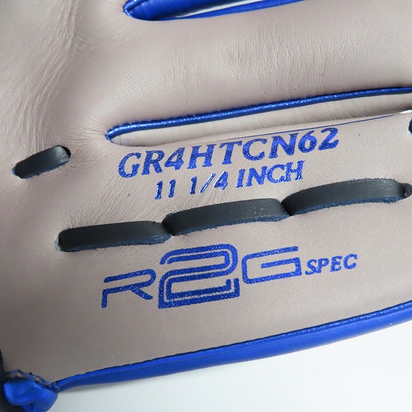 実際に弊社で買取させて頂いたRawlings/ローリングス HYPER TECH COLOR SYNC 軟式 内野手用 グローブ/グラブ GR4HTCN62の画像 4枚目