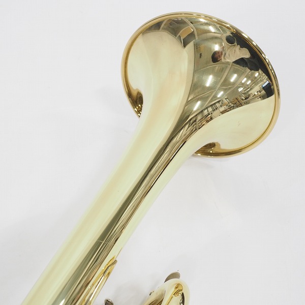 実際に弊社で買取させて頂いたメーカー不明 トランペット ゴールド ハードケース付の画像 3枚目