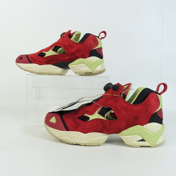 実際に弊社で買取させて頂いた【未使用】Street Fighter×Reebok/ストリートファイター×リーボック FURY LITE 95 スニーカー GZ9541 /26.5の画像 3枚目