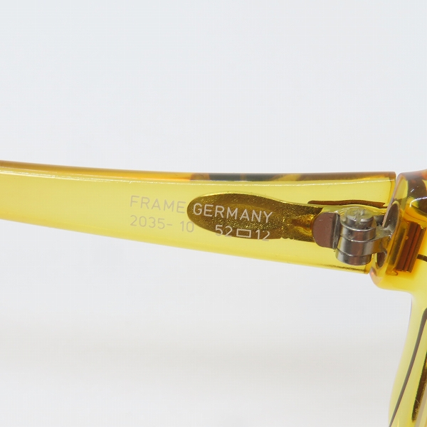 実際に弊社で買取させて頂いたChristian Dior/クリスチャンディオール 度入り眼鏡/メガネフレーム 2035-10 の画像 5枚目