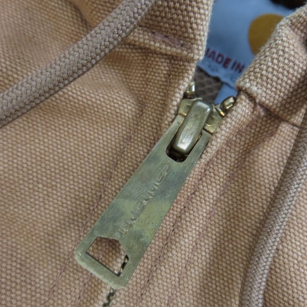 実際に弊社で買取させて頂いたCarhartt/カーハート Active Jacket Thermal Lined アクティブジャケット J131-BRN/Sの画像 9枚目