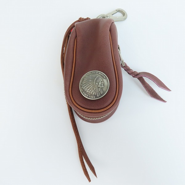 実際に弊社で買取させて頂いたREDMOON/レッドムーン コンチョ レザー キーケースの画像 1枚目