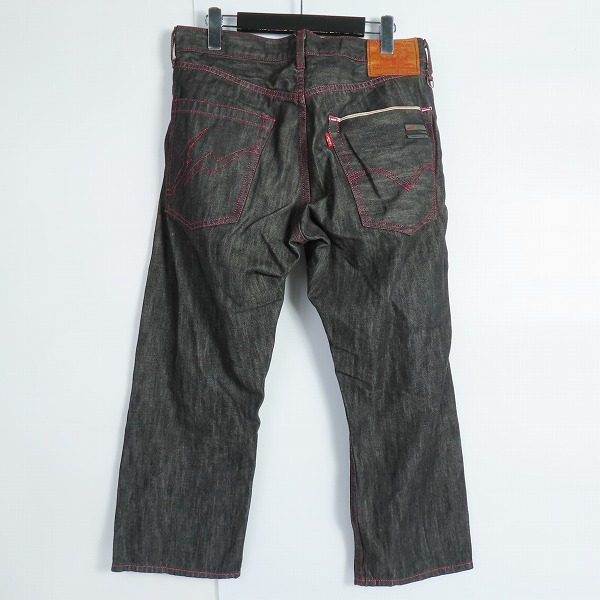 実際に弊社で買取させて頂いたLEVI’S Fenom×FRAGMENT DESIGN/リーバイスフェノム×フラグメントデザイン ワイドデニムパンツ FMSHT-0006/32の画像 1枚目