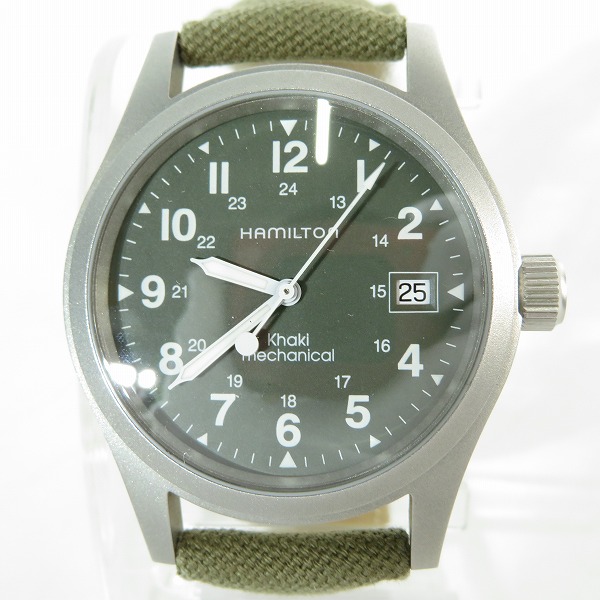 実際に弊社で買取させて頂いたHAMILTON/ハミルトン カーキ メカニカル 手巻き 腕時計/ウォッチ 000095