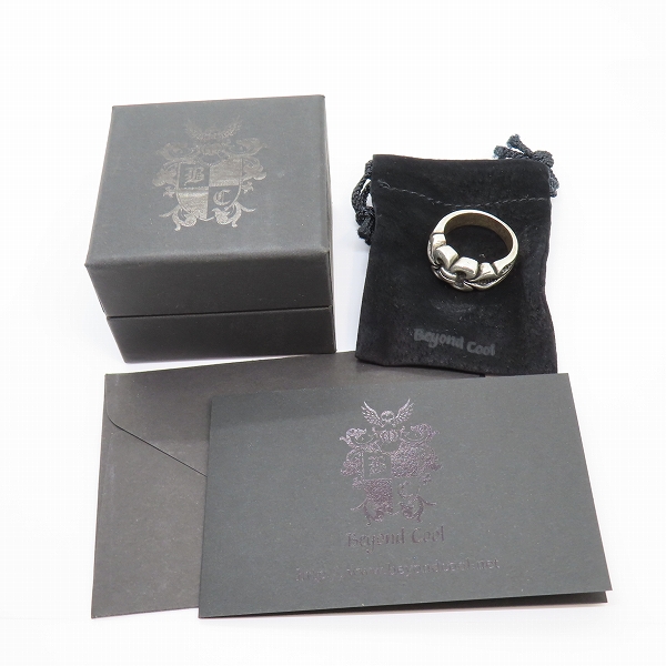 実際に弊社で買取させて頂いた【ギャラ付】LEATHERS AND TREASURES/レザーズ＆トレジャーズ Chevron Ring/シェブロンリング/23号の画像 9枚目