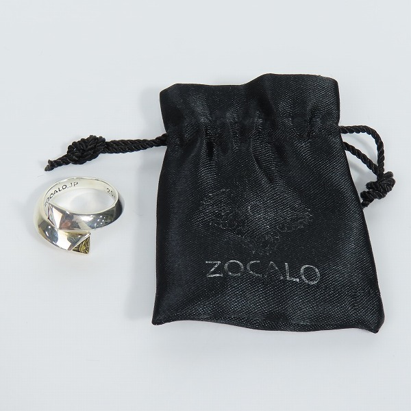 実際に弊社で買取させて頂いたZOCALO/ソカロ アイ・オブ・プロビデンス・スパイラル・リング 22-23号の画像 9枚目
