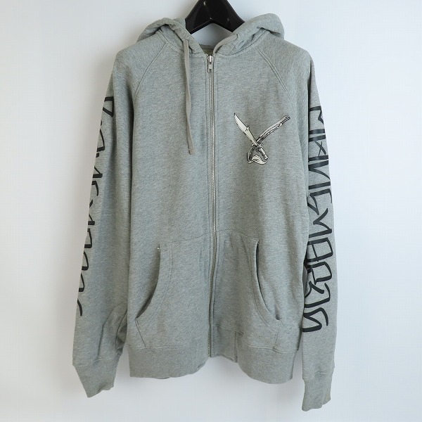 実際に弊社で買取させて頂いたSTUSSY×NEIGHBORHOOD/ステューシー×ネイバーフッド BONEYARDS ジップアップ パーカー L