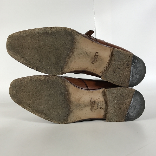 実際に弊社で買取させて頂いたSantoni/サントーニ シングルモンクストラップシューズ ドレスシューズ/7.5の画像 2枚目
