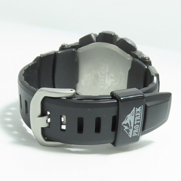 実際に弊社で買取させて頂いたCASIO/カシオ PROTREK/プロトレック MULTI BAND6 タフソーラー PRW-5000-1JFの画像 2枚目