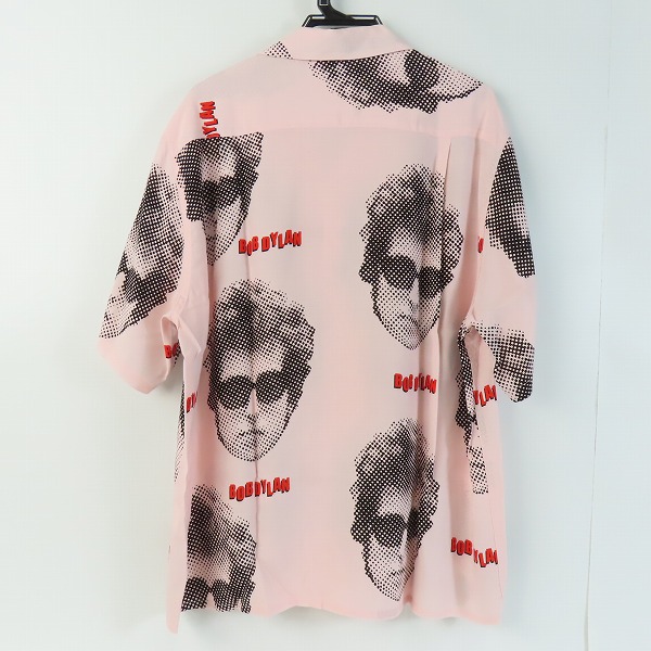 実際に弊社で買取させて頂いたWACKO MARIA/ワコマリア BOB DYLAN/ボブディラン  S/S HAWAIIAN SHIRT TYPE-4 アロハシャツ BOBDYLAN-WM-HI01/Lの画像 1枚目