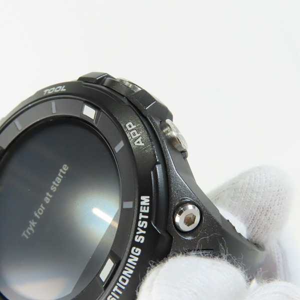 実際に弊社で買取させて頂いたCASIO/カシオ PRO TREK Smart アウトドアウォッチ/腕時計 ブラック WSD-F20-BKの画像 5枚目