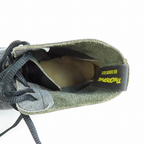 実際に弊社で買取させて頂いたDr.Martens × Hawkins/ドクターマーチン×ホーキンス コラボワークブーツ ブラック/7の画像 4枚目