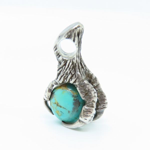 実際に弊社で買取させて頂いたARIZONA FREEDOM/アリゾナフリーダム ターコイズ  旧型イーグルクロー ペンダントトップの画像 3枚目