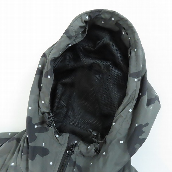 実際に弊社で買取させて頂いたF.C.R.B×NIKE/エフシーレアルブリストル×ナイキ カモフラトレーニングジャケット/577340-013 Mの画像 8枚目