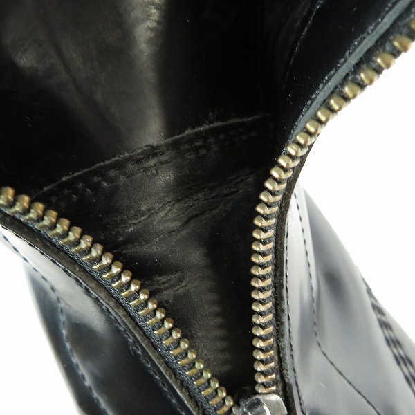 実際に弊社で買取させて頂いたDr.Martens/ドクターマーチン CABBOTT センタージップブーツブラック 27855001 /UK5の画像 6枚目