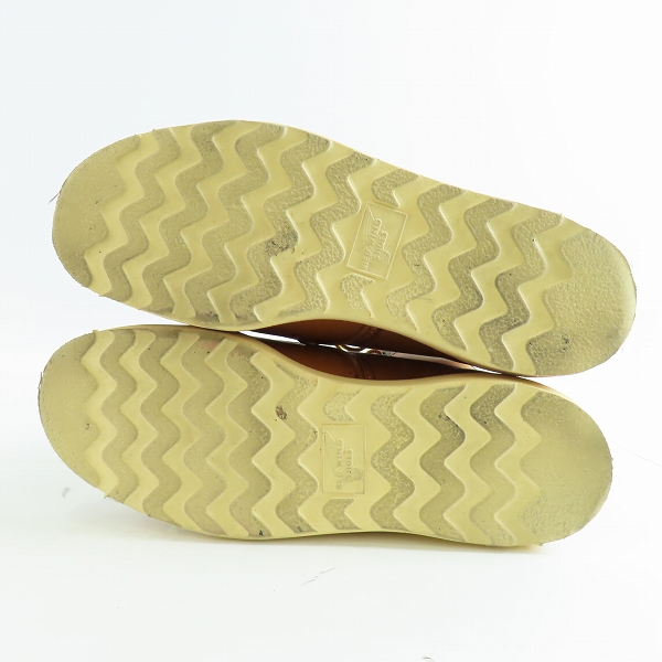 実際に弊社で買取させて頂いたREDWING/レッドウィング 羽根タグ アイリッシュセッター モックトゥ ブーツ 875/8Dの画像 2枚目