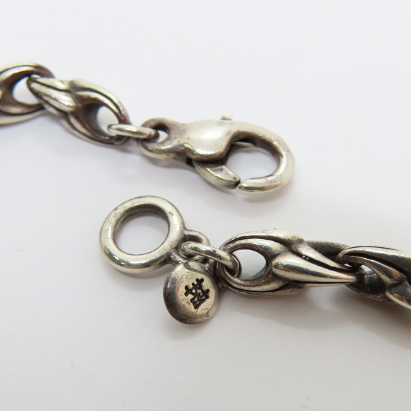 実際に弊社で買取させて頂いた【ギャラ付】Bloody Mary/ブラッディマリー Claw Link/クローリンクチェーン/60cmの画像 3枚目