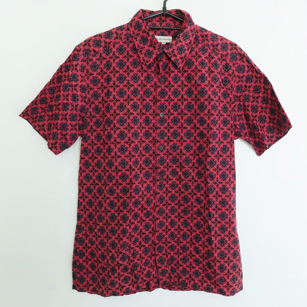 実際に弊社で買取させて頂いたDries Van Noten/ドリスヴァンノッテン 総柄 半袖シャツ/48
