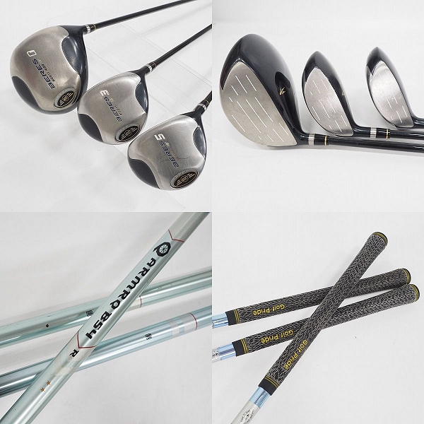 実際に弊社で買取させて頂いたHONMA/ホンマ BERES/ベレス MG811 ウッド MG801 アイアン ARMRQ B54 ★★ 計12本セット FLEX:Rの画像 1枚目